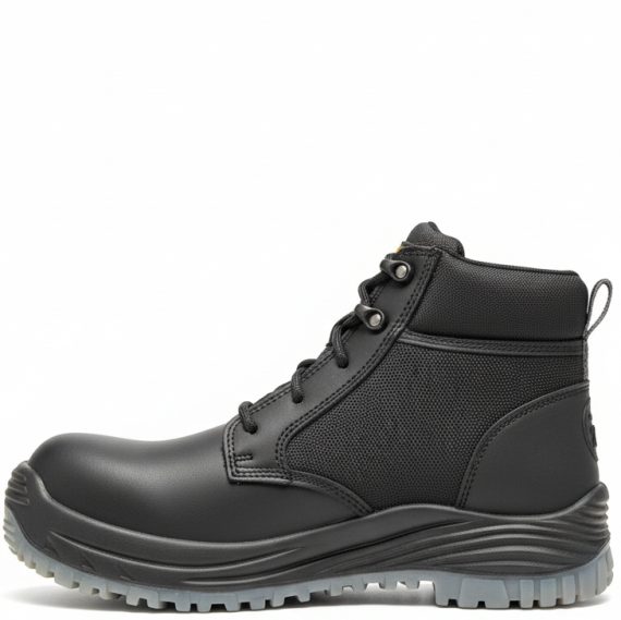 Las botas dieléctricas con suela PU/TPU avanzada, imbatible en abrasión y químicos frente a PU/PU.